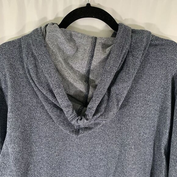 Oakley Hoodie Men's Medium Blue Graphic Print Drawstring Pockets Pullover - Picture 10 of 10